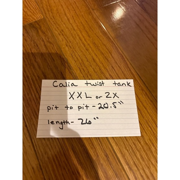 New CALIA Women's Twist Back Tank Size XXL Color purple
Retail $48 - Picture 8 of 8